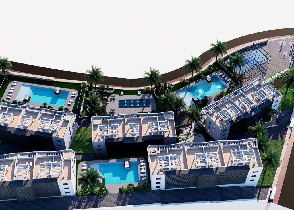 Nieuwbouw - Apartment - Flat - Finestrat - Puig Campana Golf