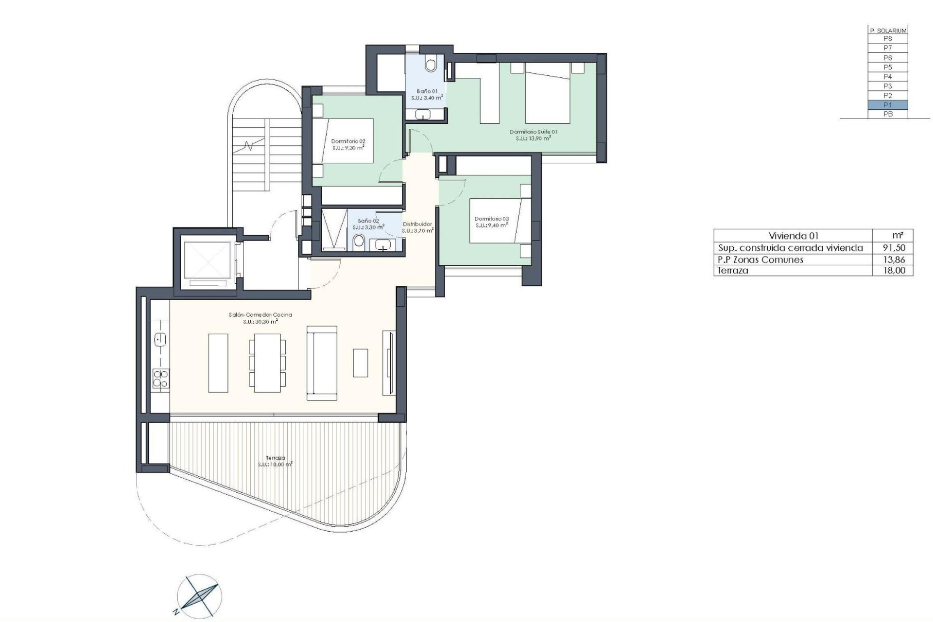 Nieuwbouw - Apartment - Flat - Guardamar del Segura - Avenida del Puerto