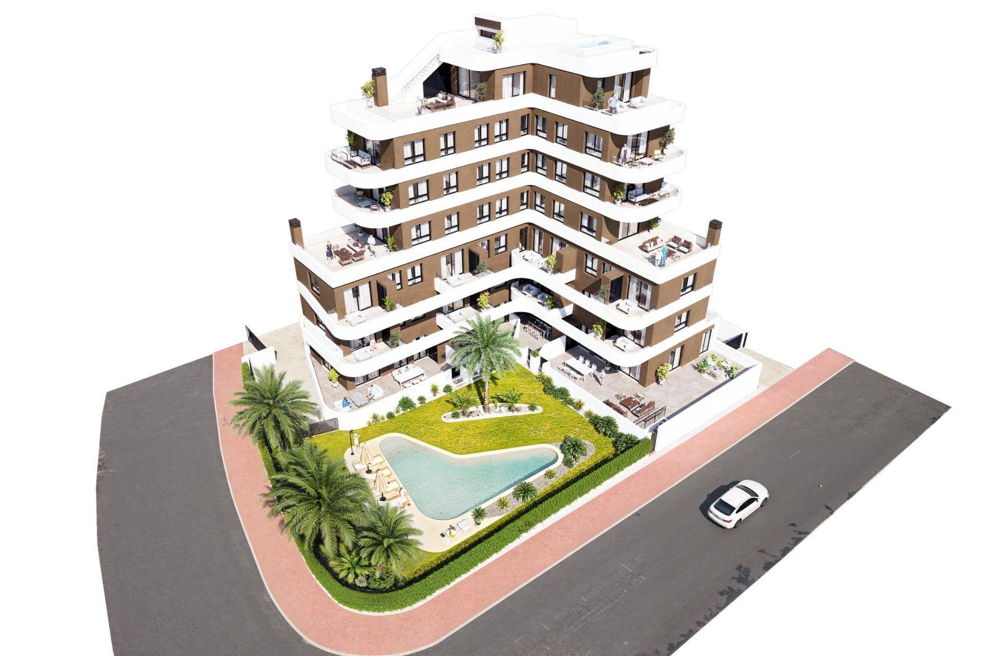 Nieuwbouw - Apartment - Flat - Guardamar del Segura - Camino del Puerto