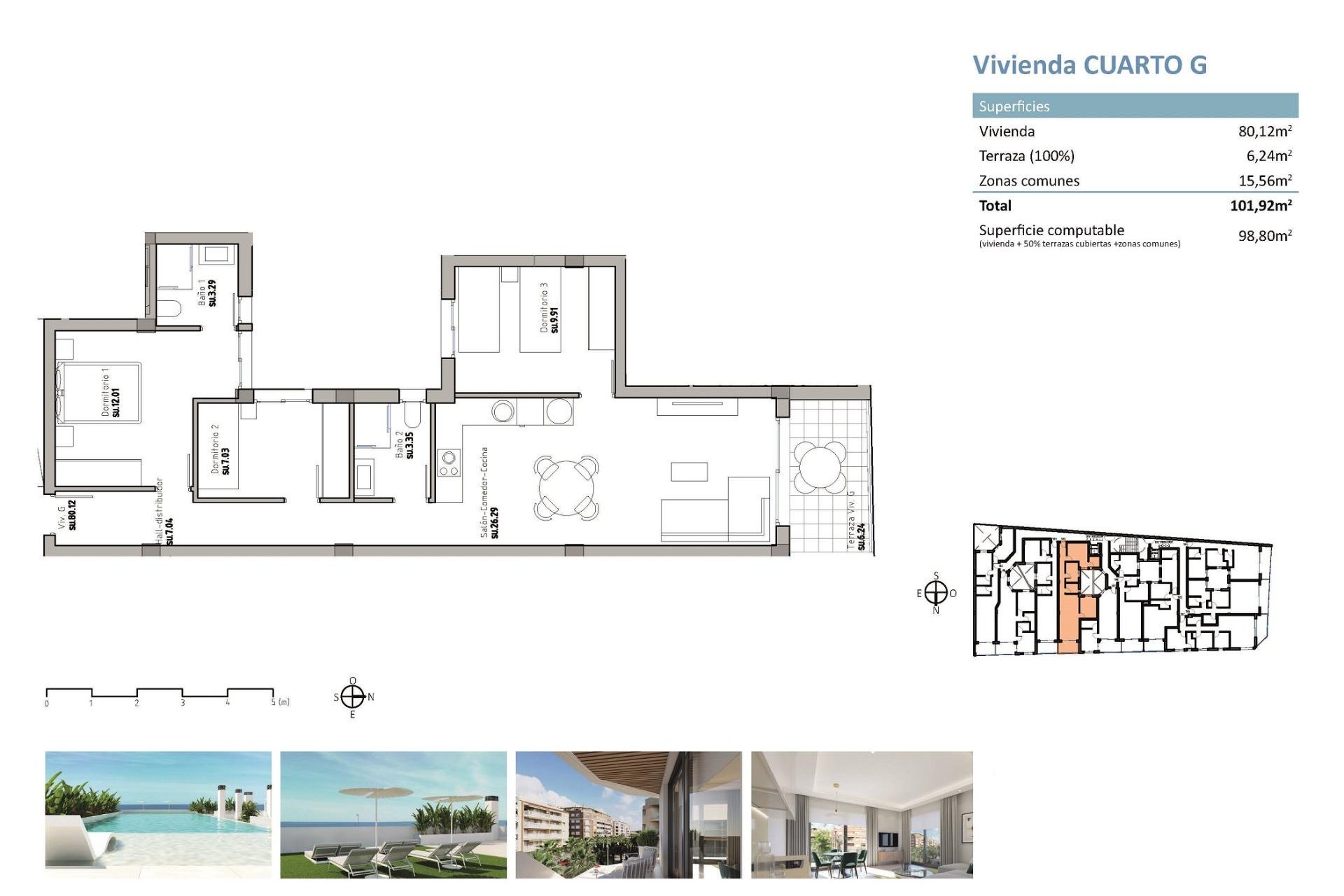 Nieuwbouw - Apartment - Flat - Guardamar del Segura - Pueblo