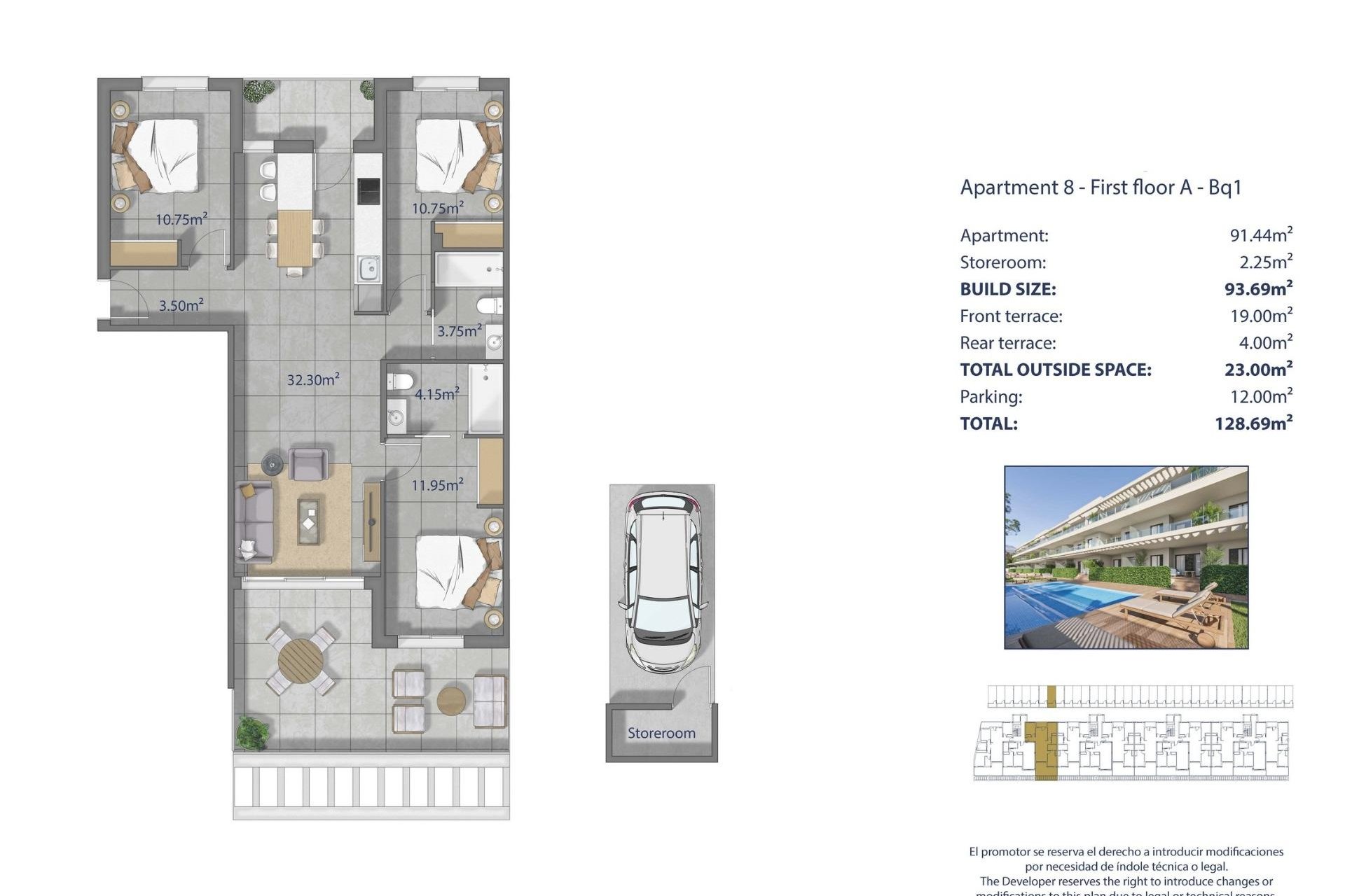 Nieuwbouw - Apartment - Flat - Los Alcázares - Los Narejos