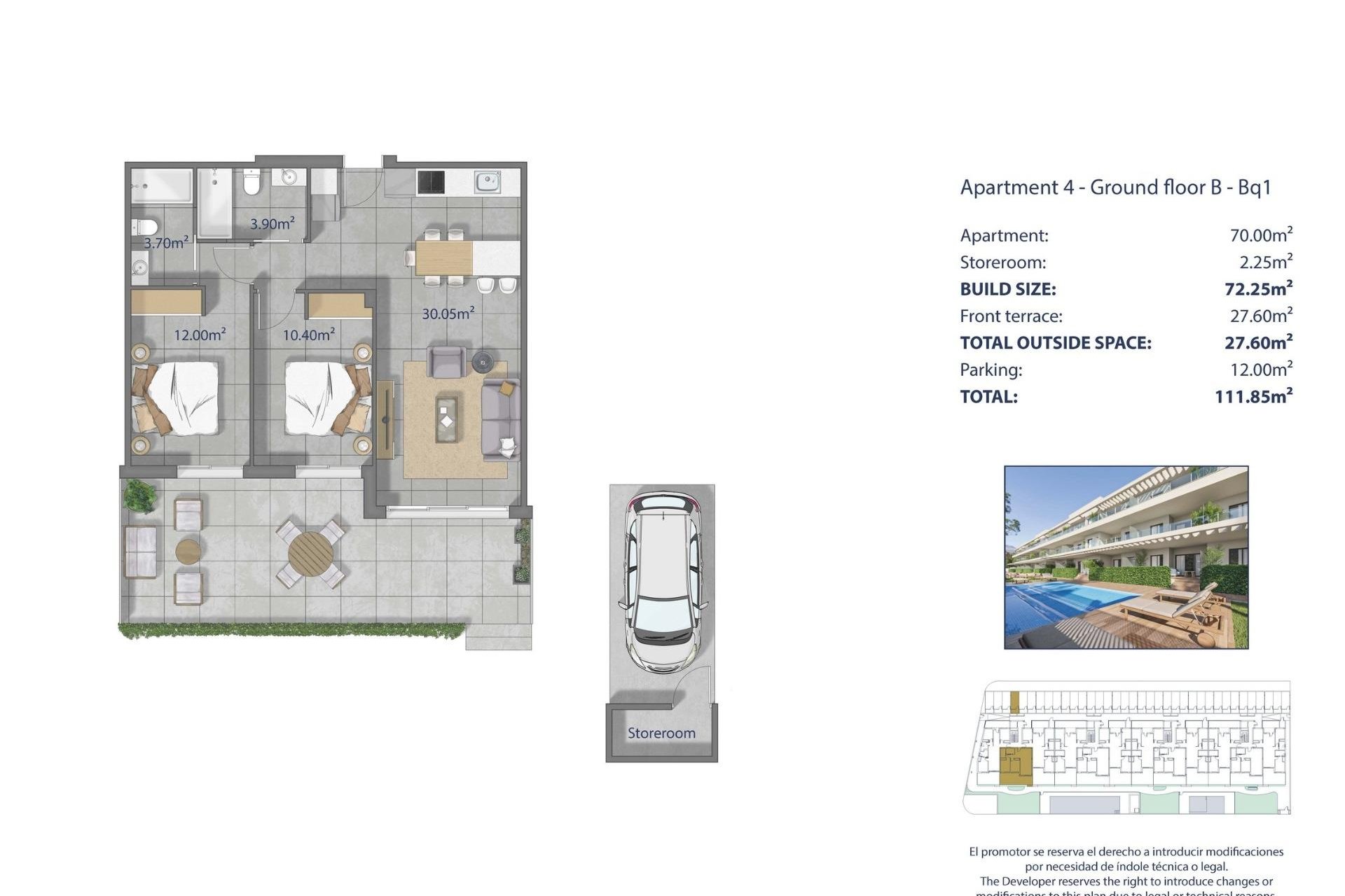 Nieuwbouw - Apartment - Flat - Los Alcázares - Los Narejos
