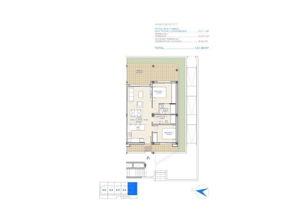 Nieuwbouw - Apartment - Flat - Los Alcázares - Serena Golf