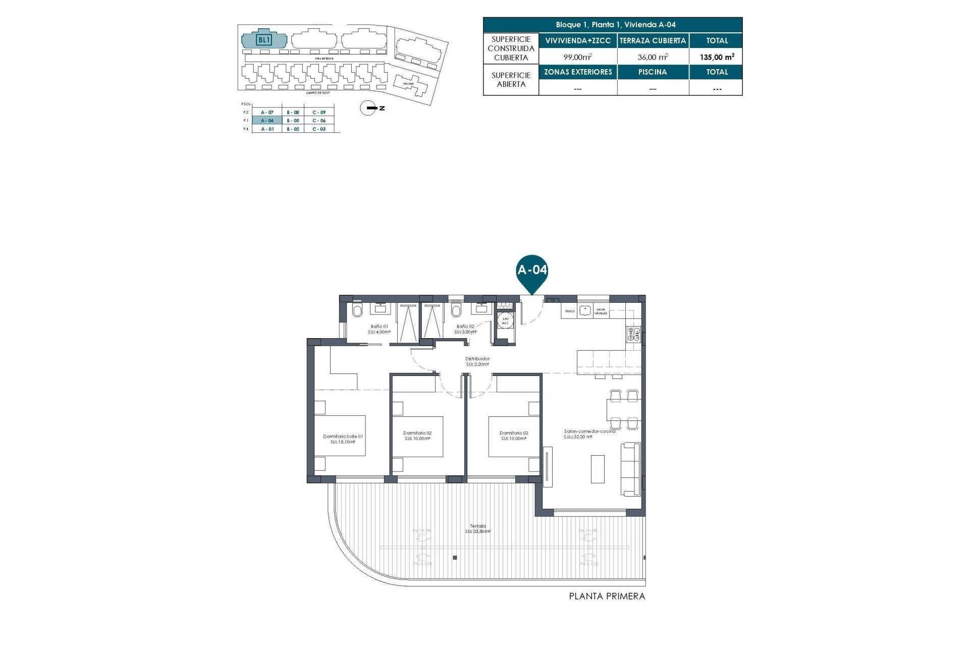 Nieuwbouw - Apartment - Flat - Los Alcázares - Serena Golf