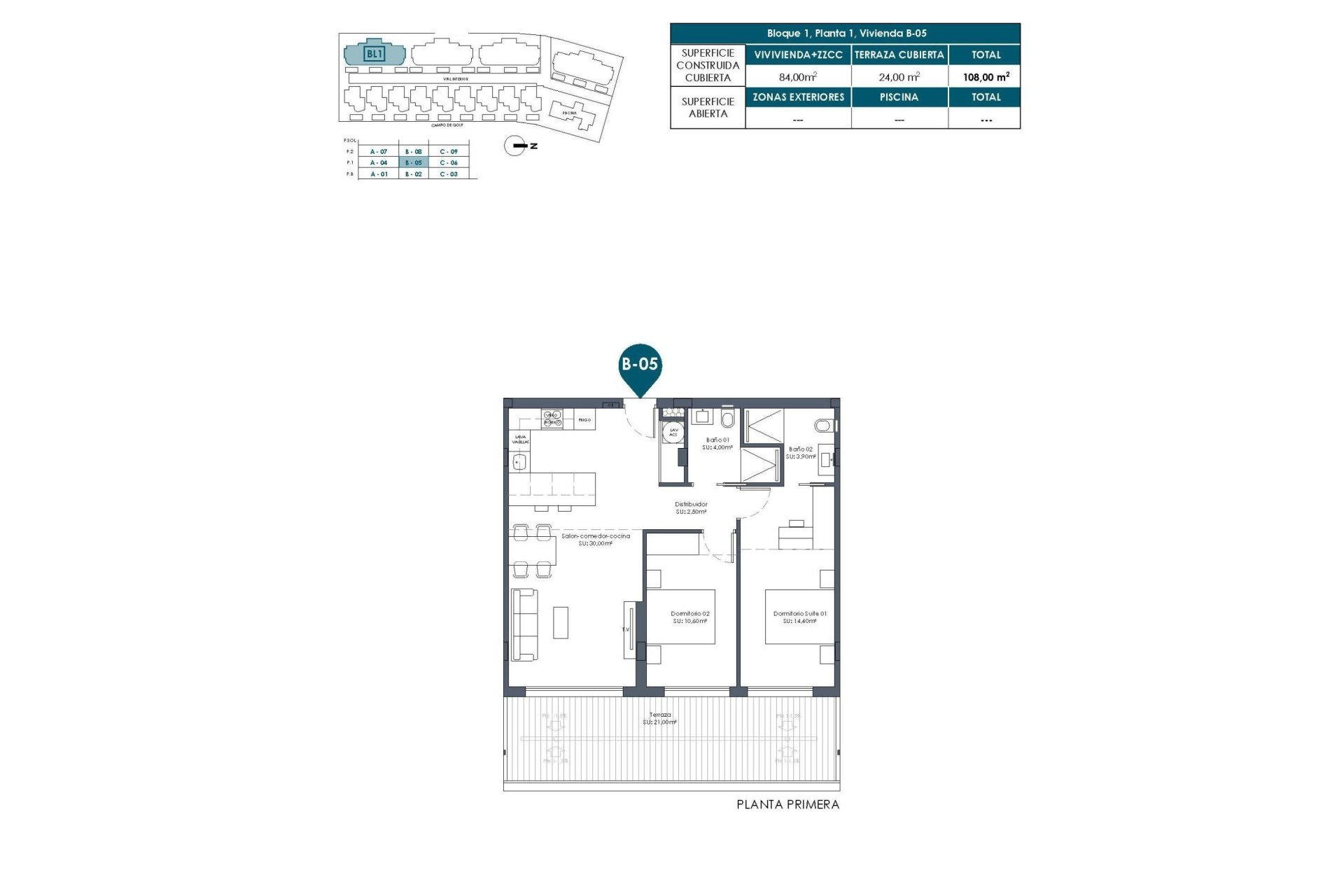 Nieuwbouw - Apartment - Flat - Los Alcázares - Serena Golf