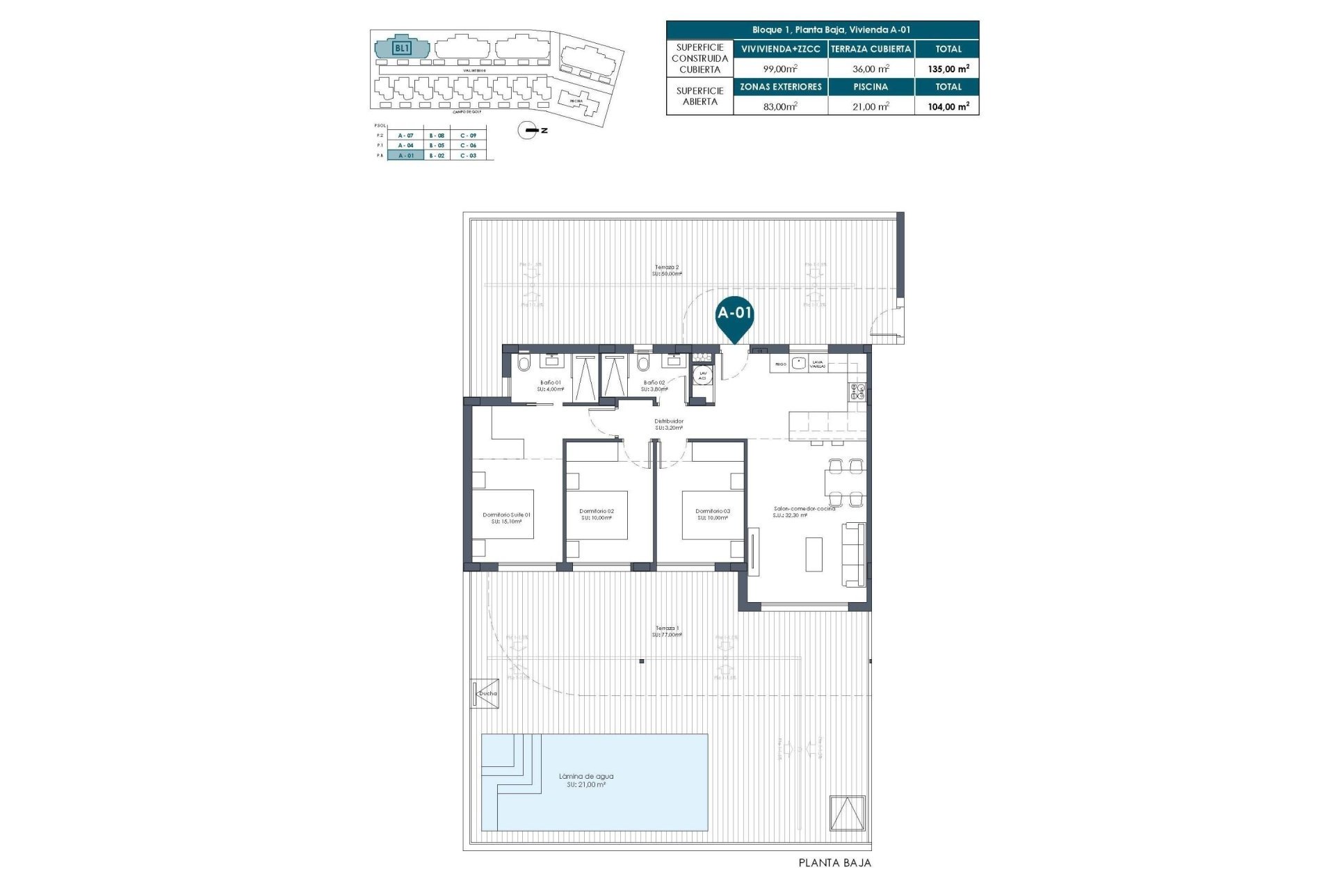 Nieuwbouw - Apartment - Flat - Los Alcázares - Serena Golf