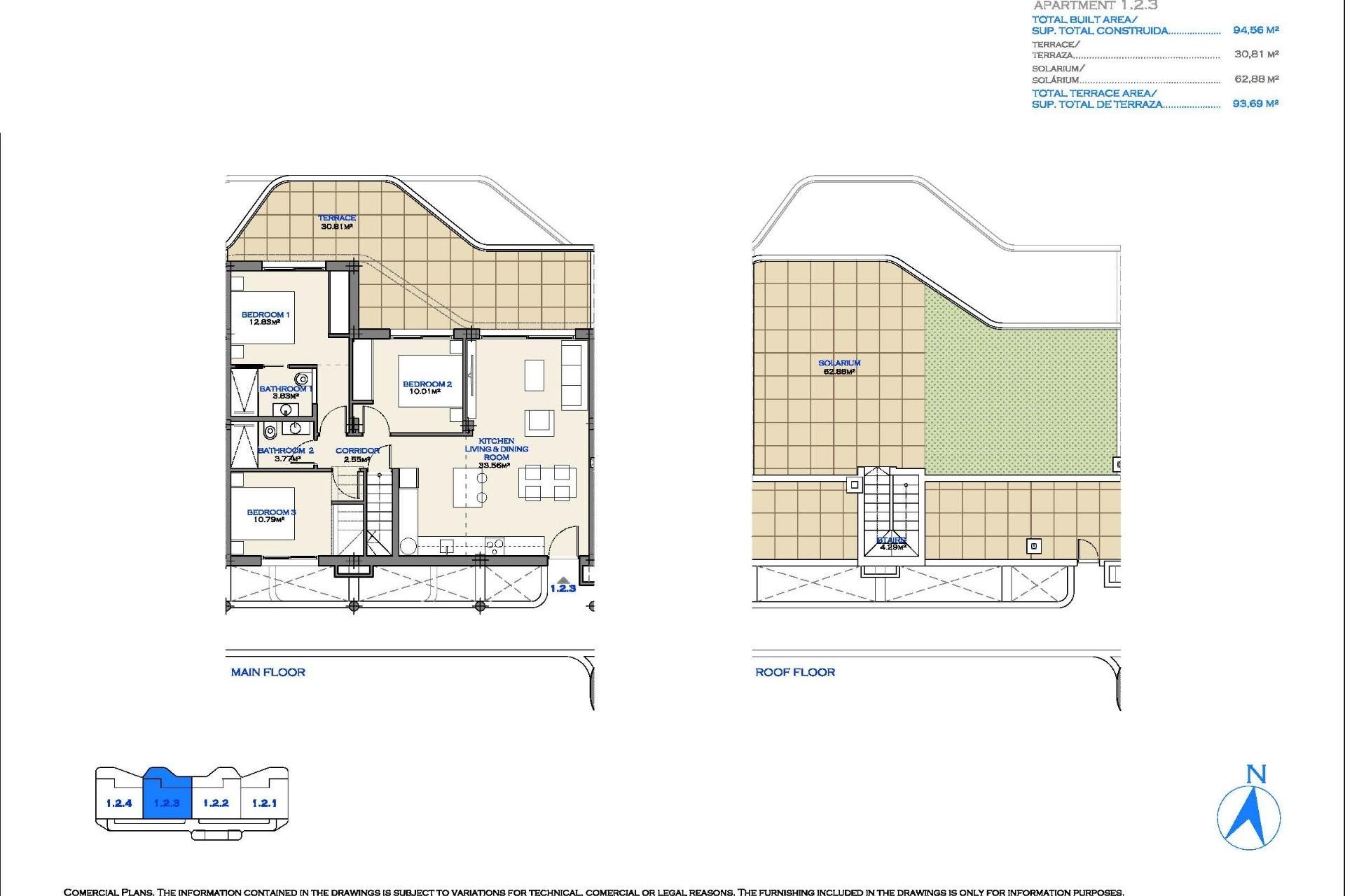Nieuwbouw - Apartment - Flat - Los Alcázares - Serena Golf