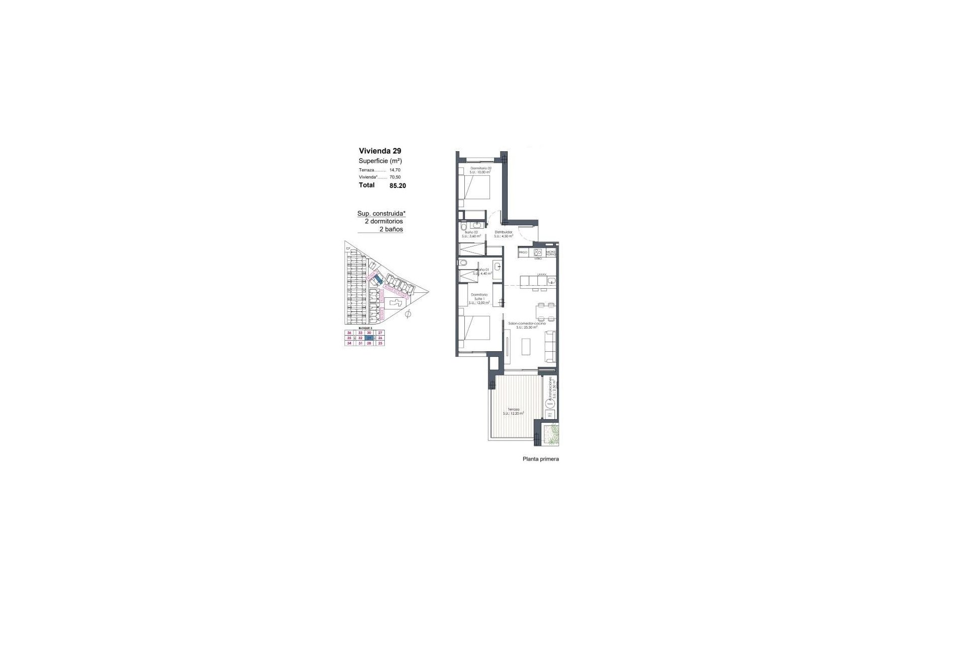 Nieuwbouw - Apartment - Flat - Los Alcázares - Serena Golf