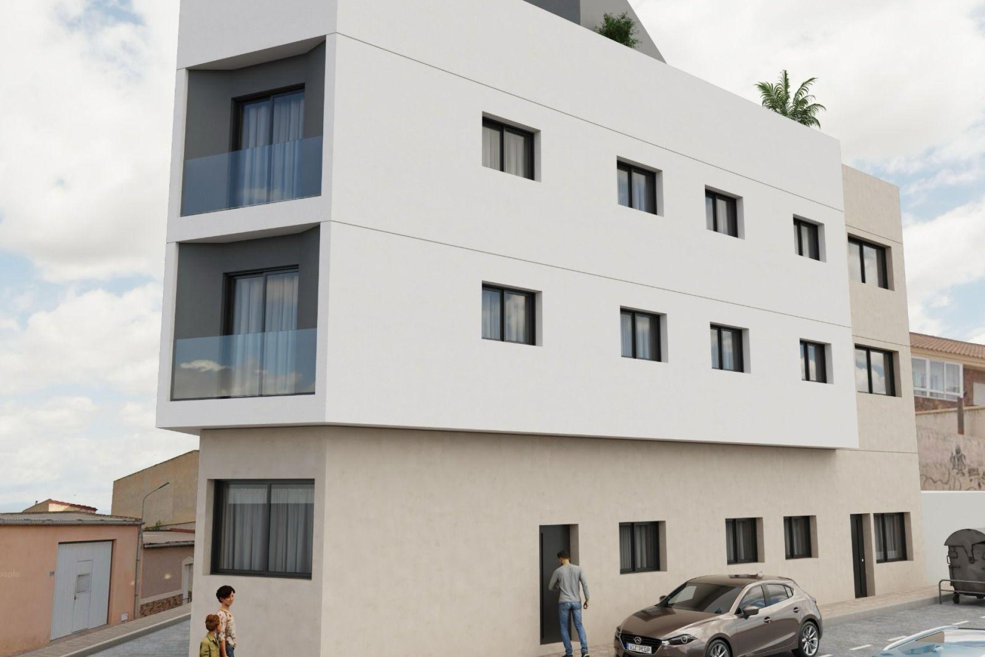 Nieuwbouw - Apartment - Flat - Mazarron - pueblo