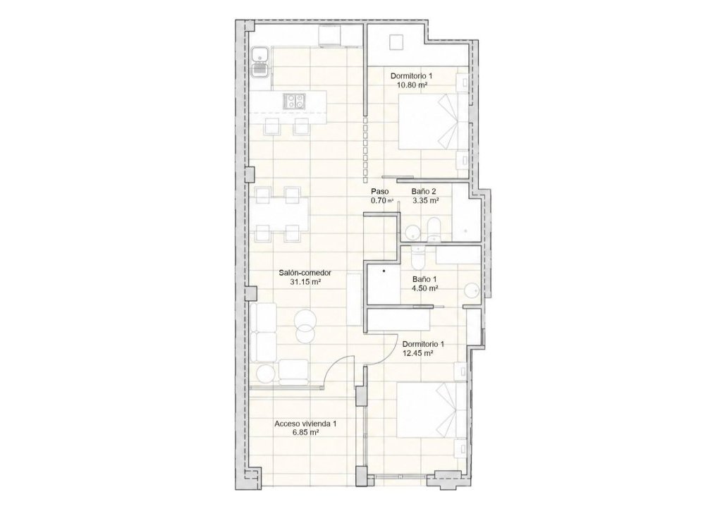 Nieuwbouw - Apartment - Flat -  - Pueblo