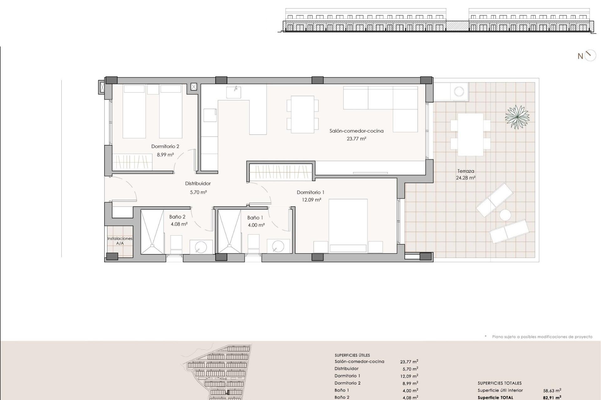 Nieuwbouw - Apartment - Flat - Pulpi - Aguilón Golf
