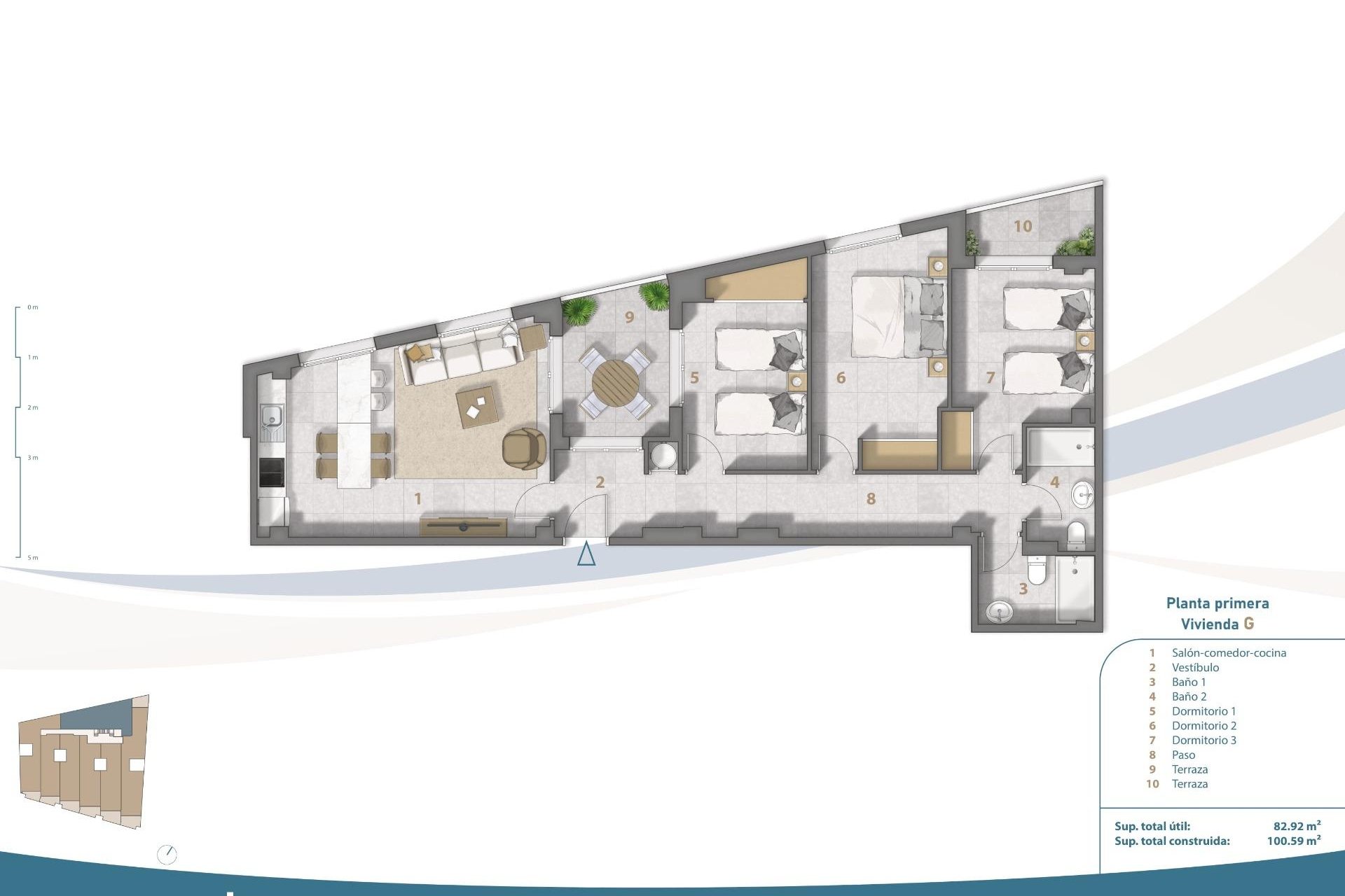 Nieuwbouw - Apartment - Flat - San Pedro del Pinatar - Playa Villananitos