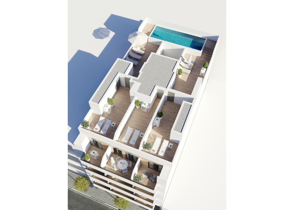Nieuwbouw - Apartment - Flat - Torrevieja - Centro