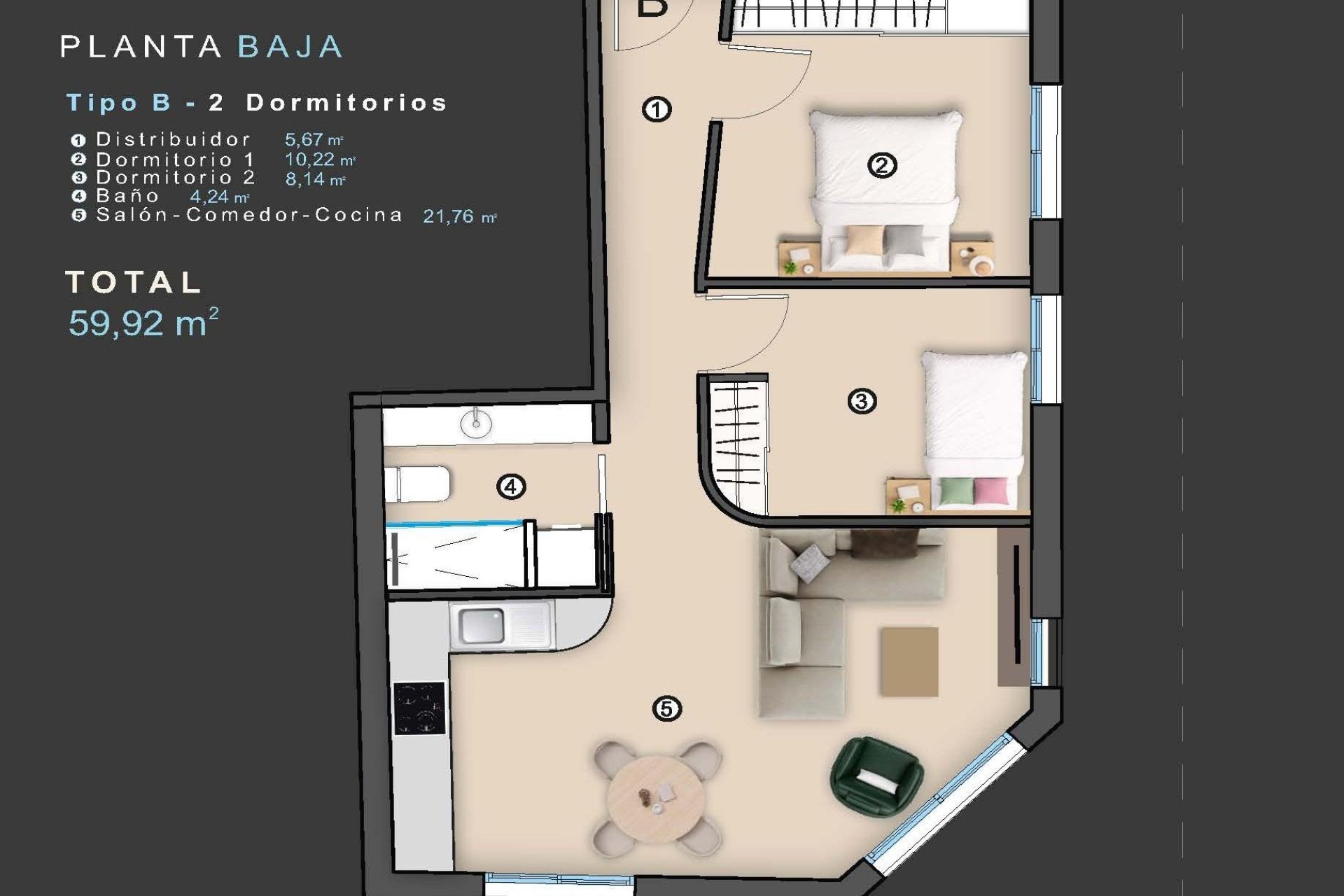 Nieuwbouw - Apartment - Flat - Torrevieja - Centro