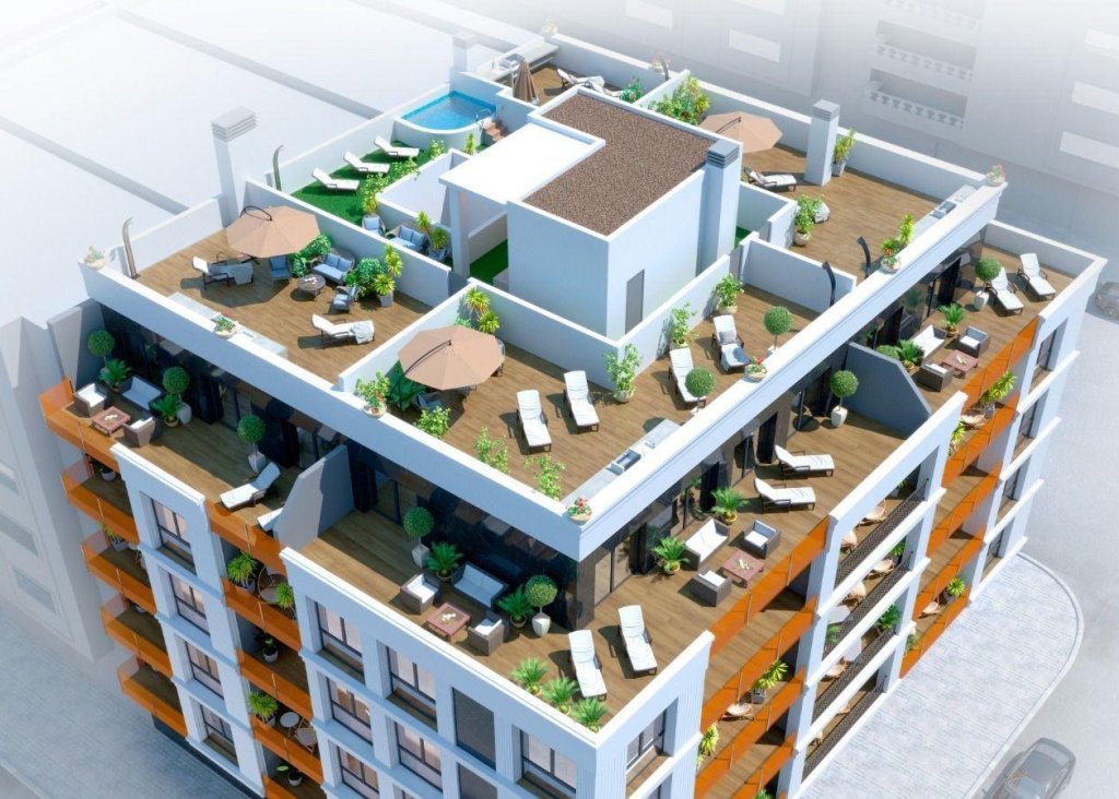 Nieuwbouw - Apartment - Flat - Torrevieja - Parque de las Naciones