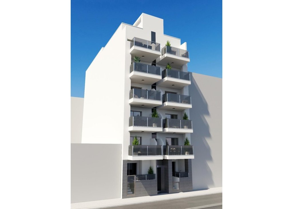 Nieuwbouw - Apartment - Flat - Torrevieja - Playa de El Cura
