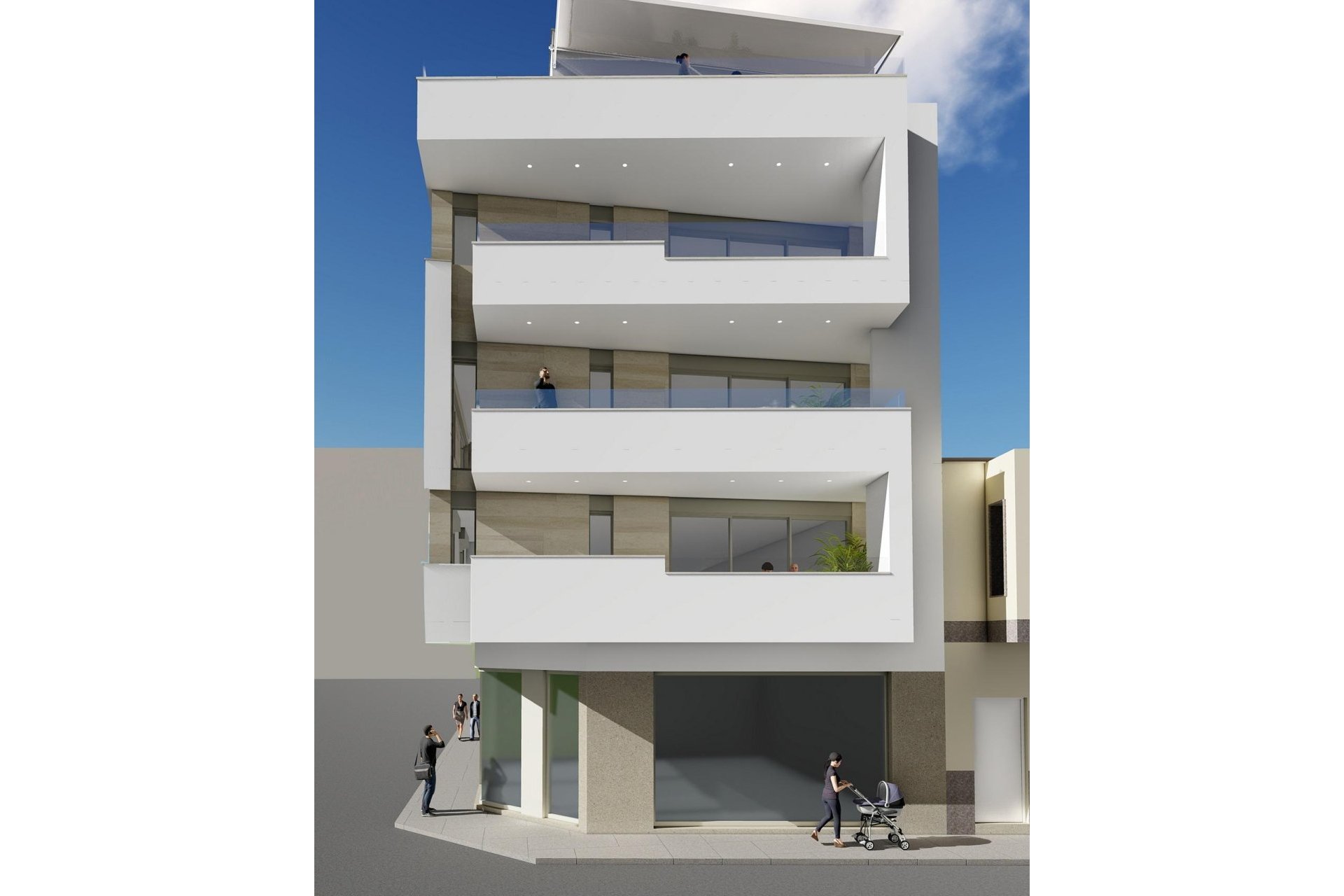 Nieuwbouw - Apartment - Flat - Torrevieja - Playa del Cura