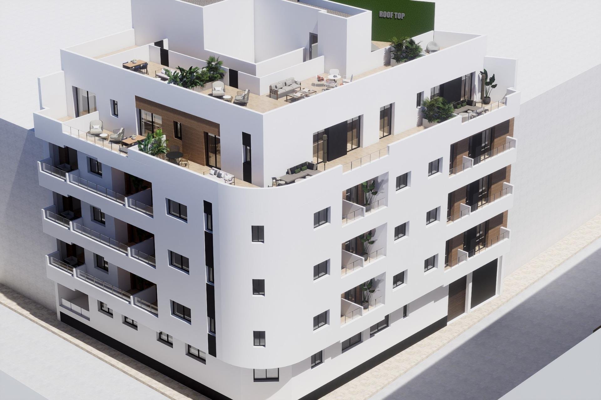 Nieuwbouw - Apartment - Flat - Torrevieja - pueblo