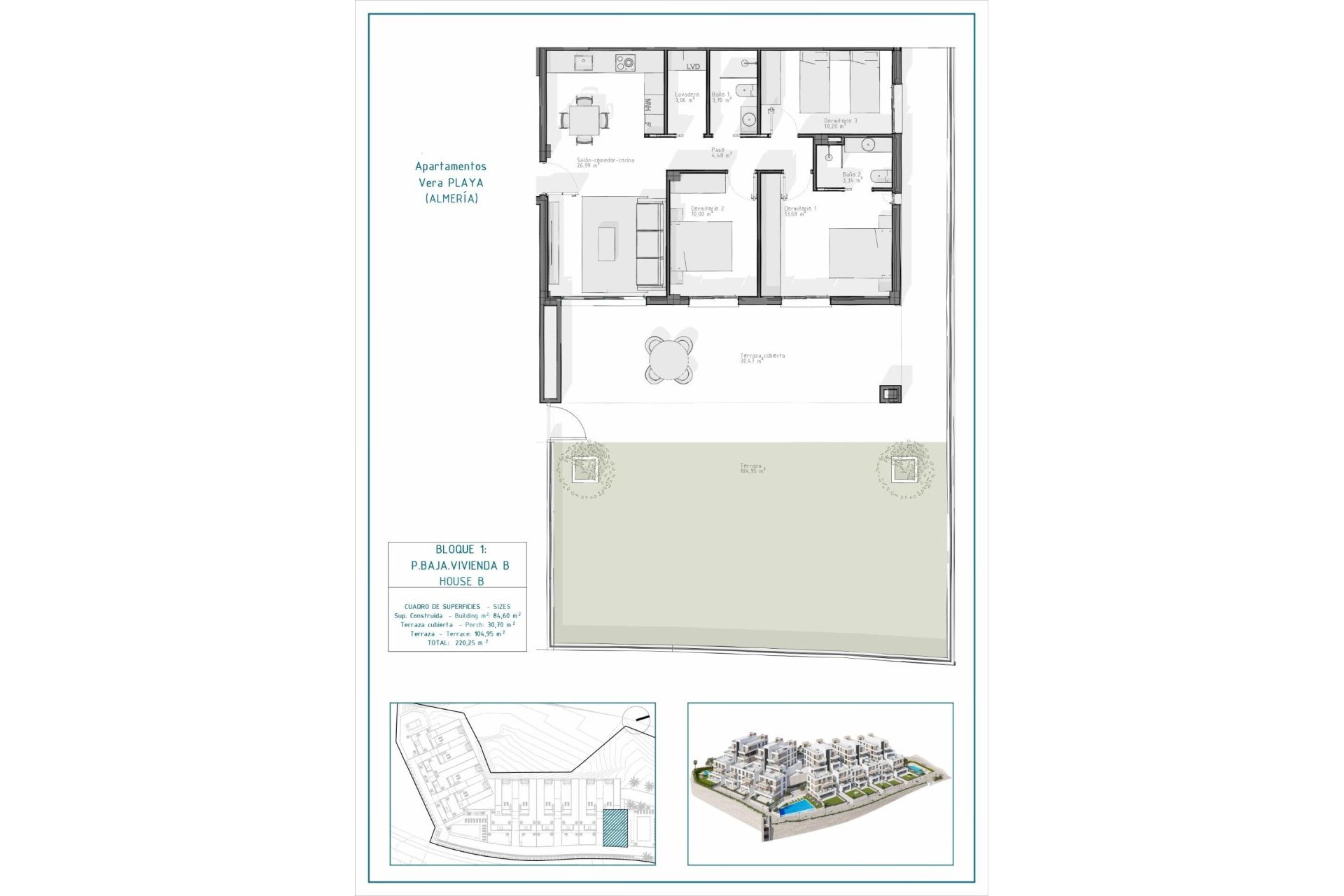 Nieuwbouw - Apartment - Flat - Vera - Pueblo Salinas
