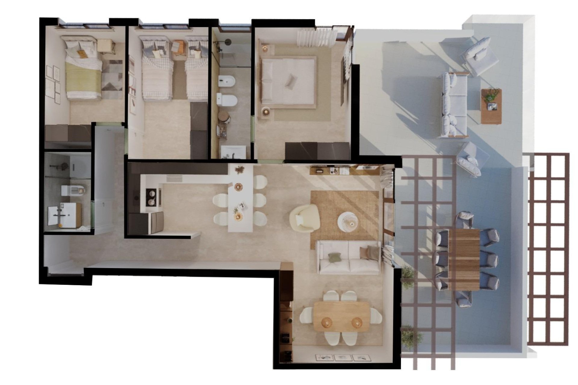 Nieuwbouw - Apartment - Flat - Vera - Vera playa