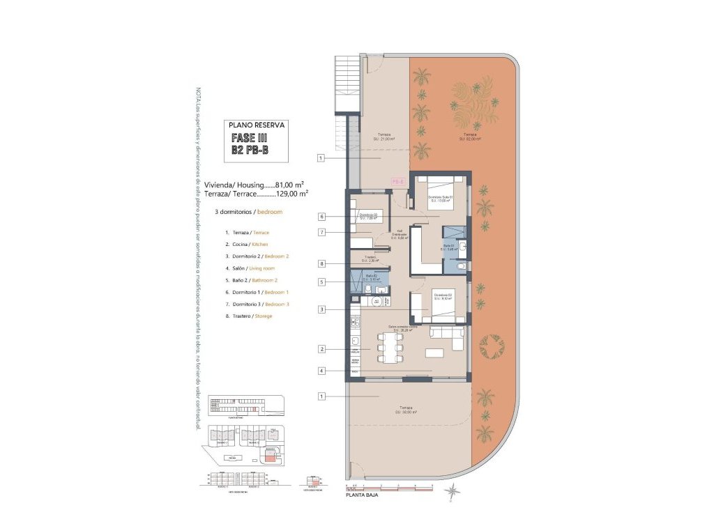 Nieuwbouw - Bungalow - Los Alcázares - La Serena Golf