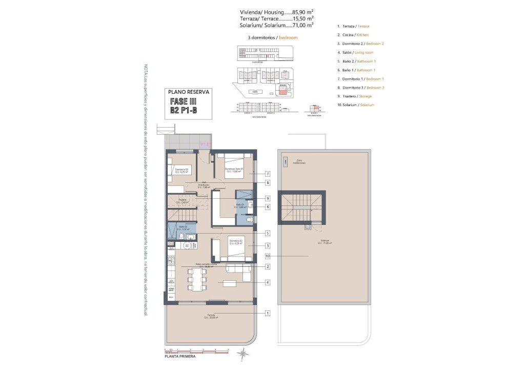 Nieuwbouw - Bungalow - Los Alcázares - La Serena Golf