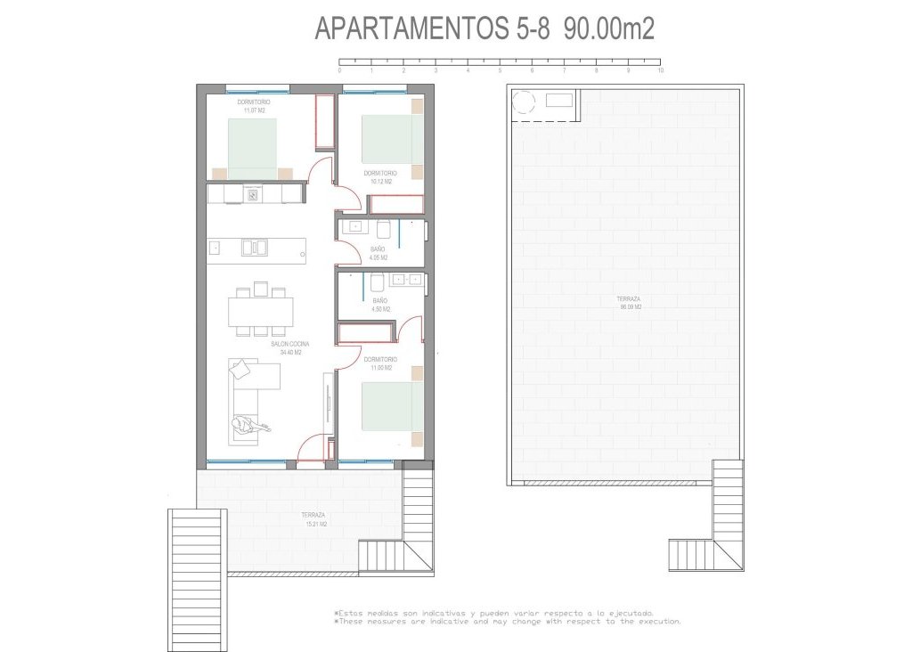 Nieuwbouw - Bungalow - Pilar de la Horadada - Parque del Mediterraneo