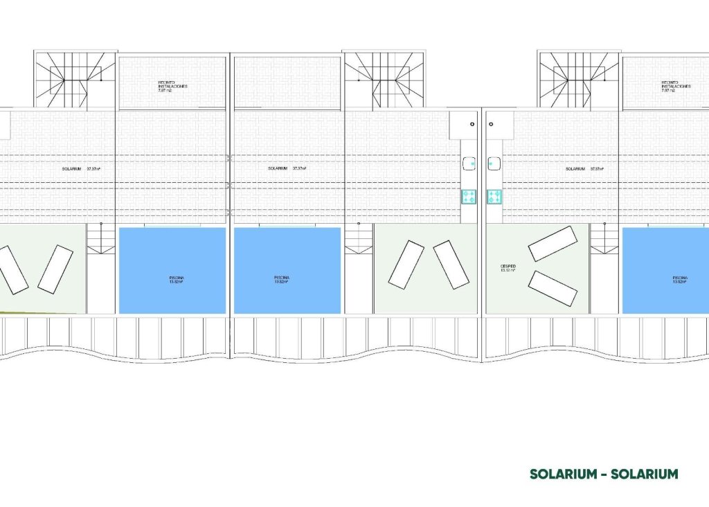 Nieuwbouw - Bungalow - Pilar de la Horadada - parques de Andromeda