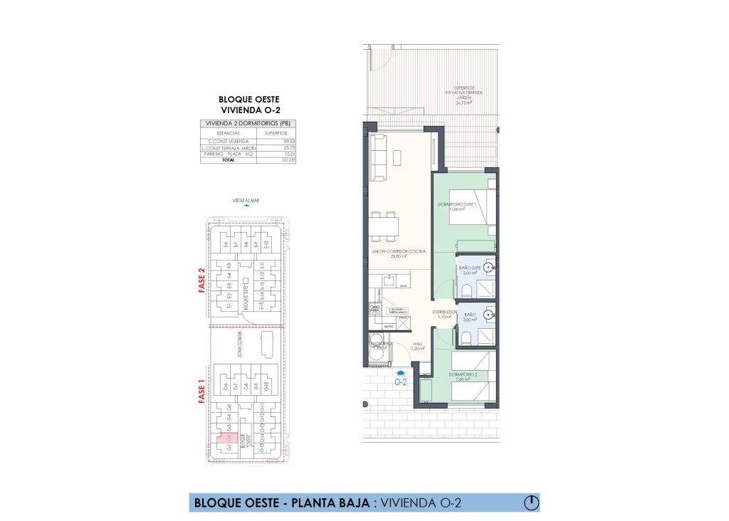 Nieuwbouw - Bungalow - Pilar de la Horadada - Playa de las Higuericas