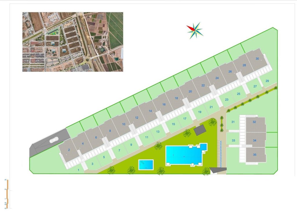 Nieuwbouw - Bungalow - Pilar de la Horadada - Pueblo