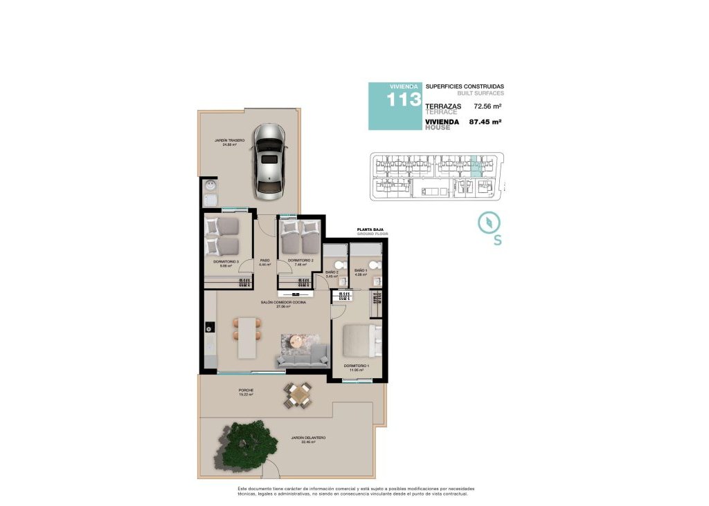 Nieuwbouw - Bungalow - Pilar de la Horadada - Torre de la Horadada