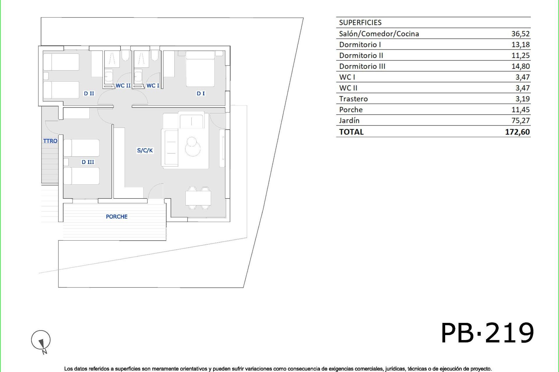 Nieuwbouw - Bungalow - San Miguel de Salinas - Pueblo