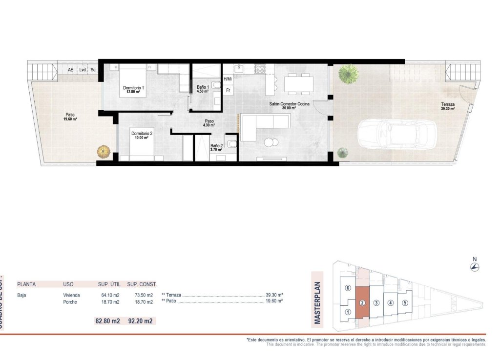 Nieuwbouw - Bungalow - San Pedro del Pinatar - Pueblo