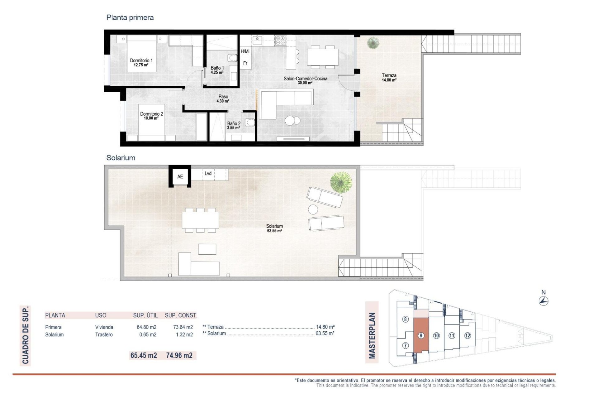 Nieuwbouw - Bungalow - San Pedro del Pinatar - Pueblo