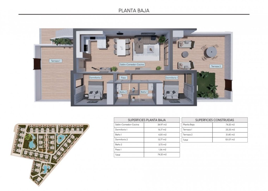 Nieuwbouw - Bungalow - Torrevieja - Los Balcones