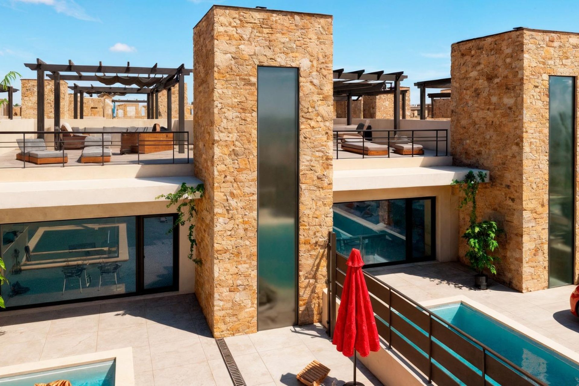 Nieuwbouw - Townhouse - Fuente Alamo - La Pinilla