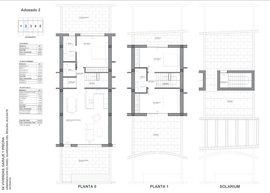 Nieuwbouw - Townhouse - Guardamar del Segura - El Raso