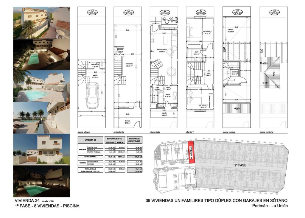 Nieuwbouw - Townhouse - La Union - centro