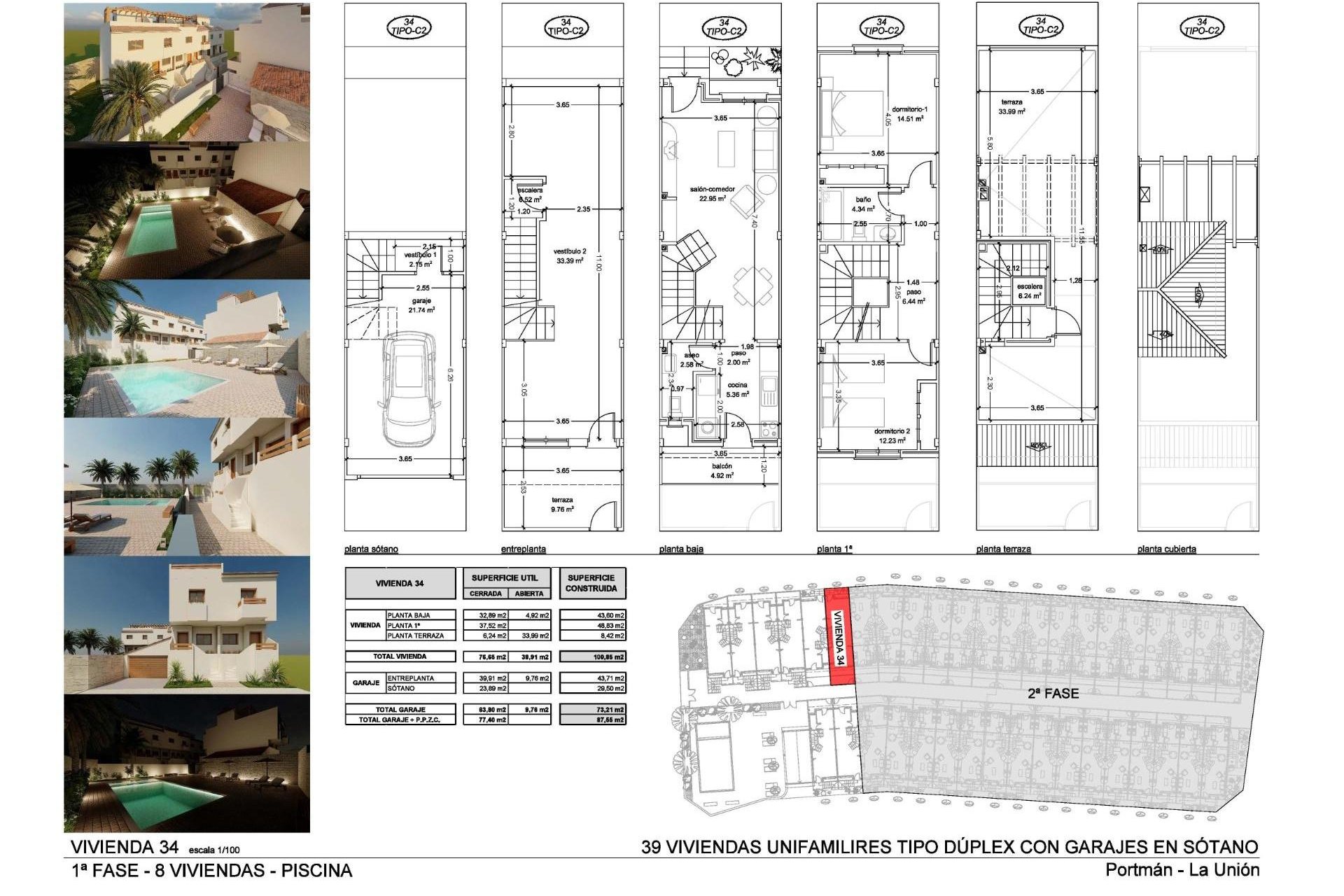 Nieuwbouw - Townhouse - La Union - centro