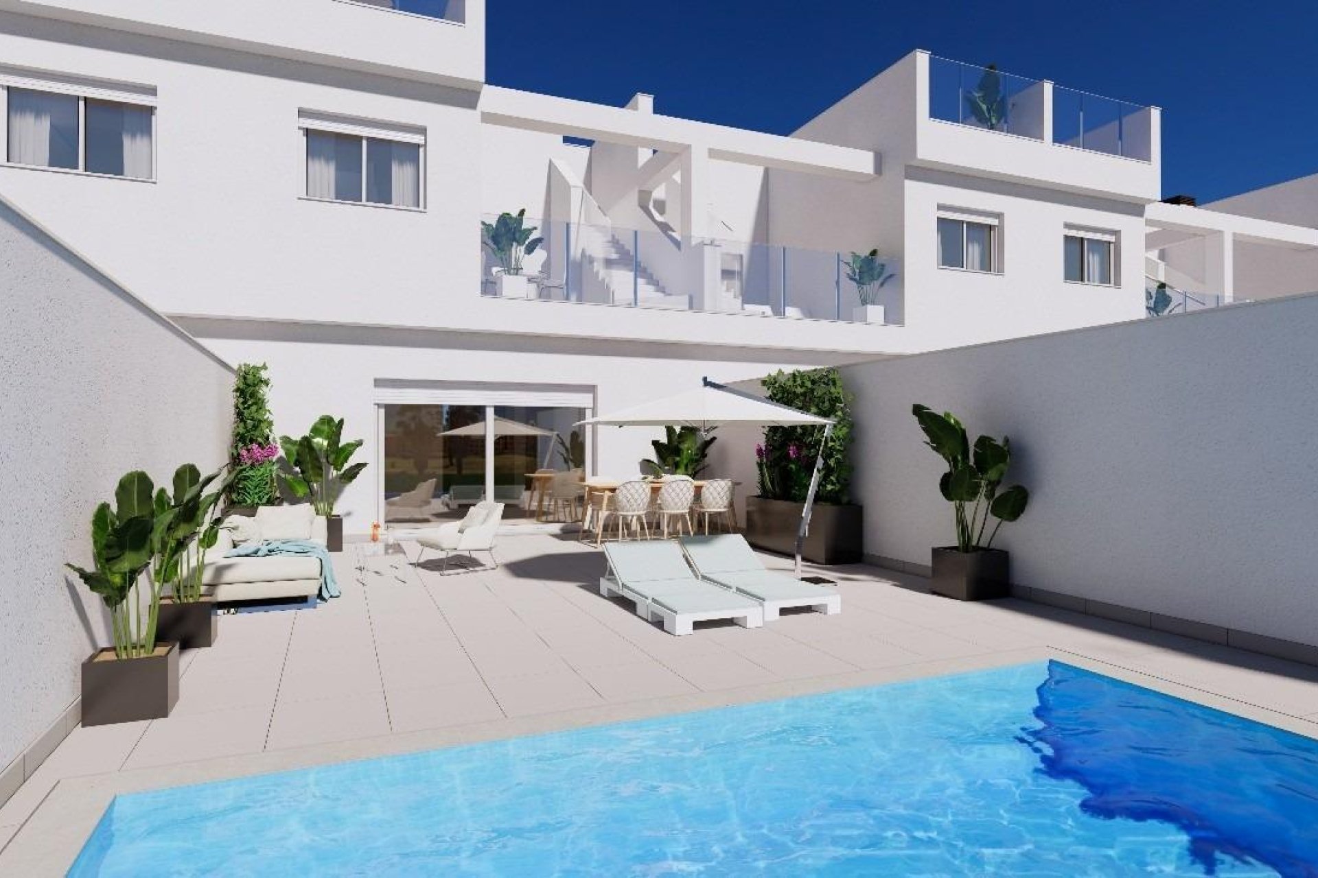 Nieuwbouw - Townhouse - Los Alcázares - Serena Golf