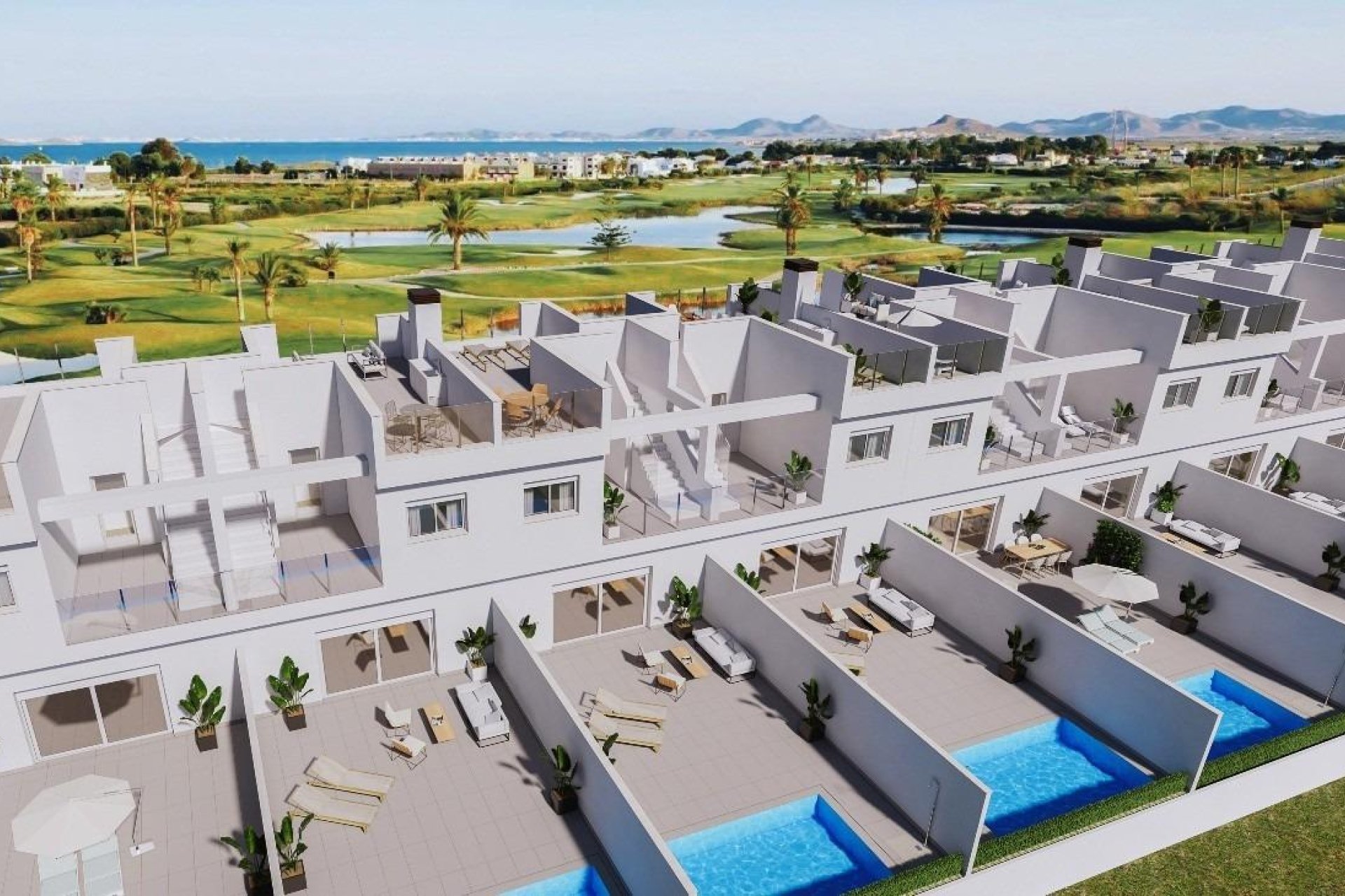Nieuwbouw - Townhouse - Los Alcázares - Serena Golf