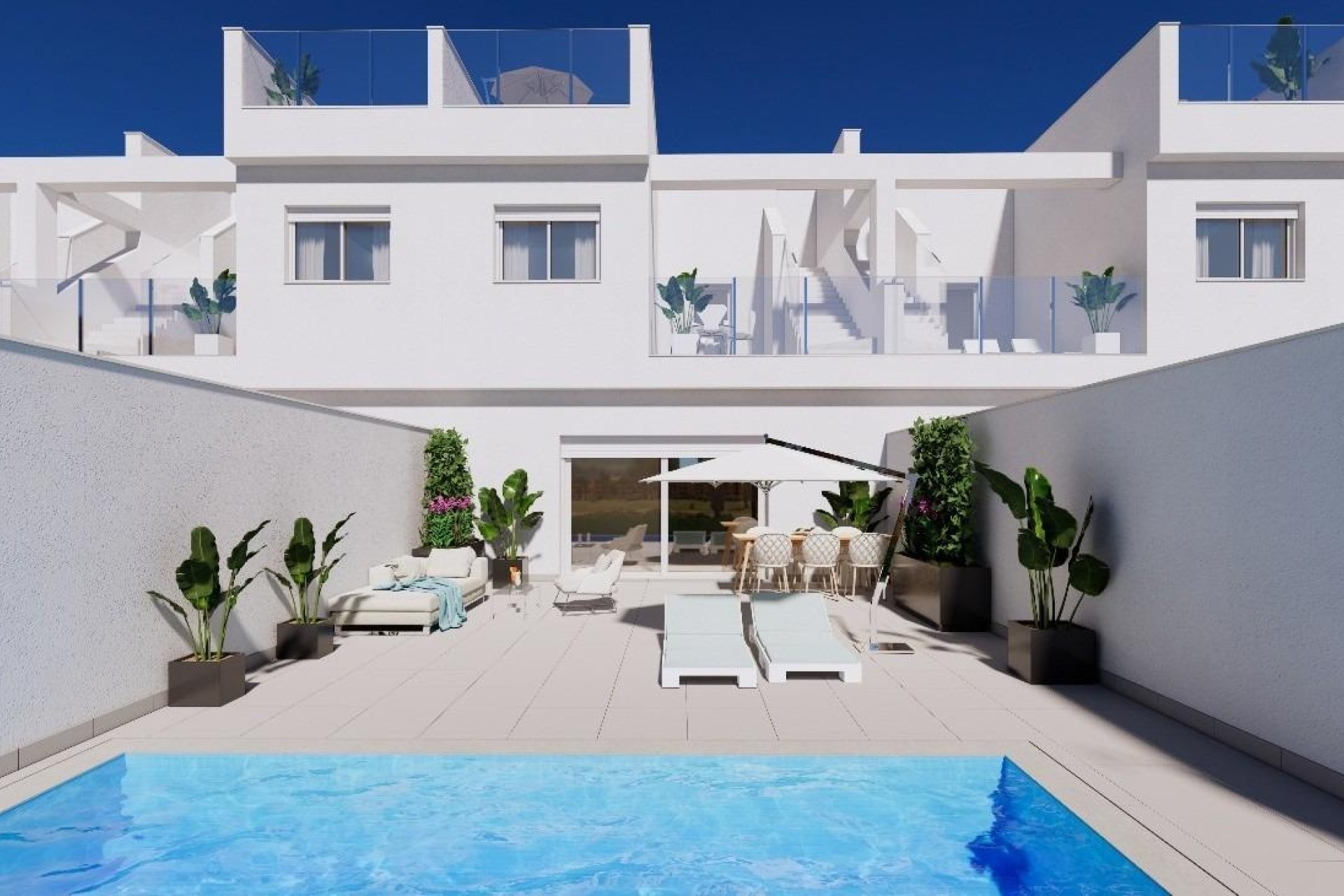 Nieuwbouw - Townhouse - Los Alcázares - Serena Golf