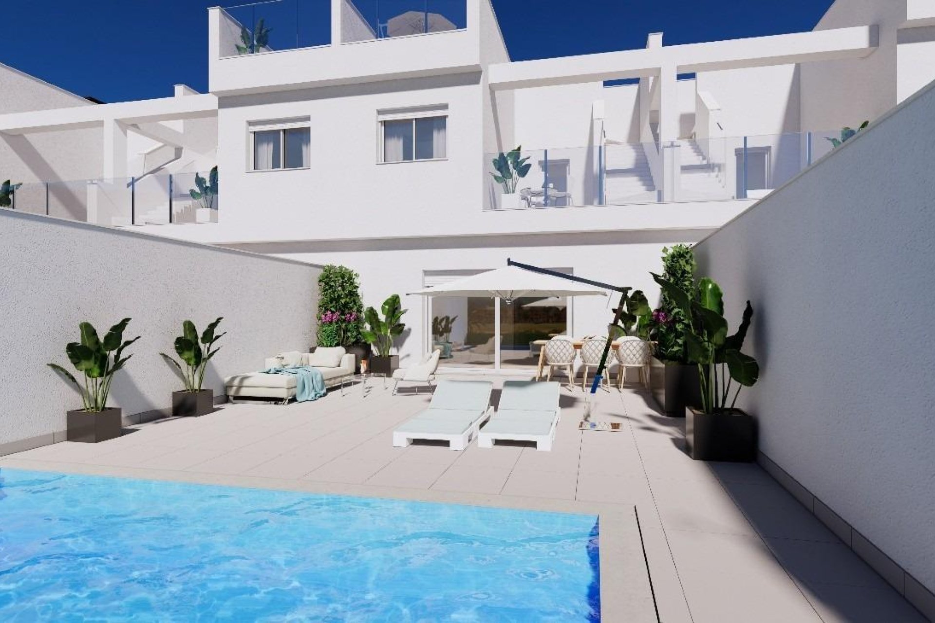 Nieuwbouw - Townhouse - Los Alcázares - Serena Golf
