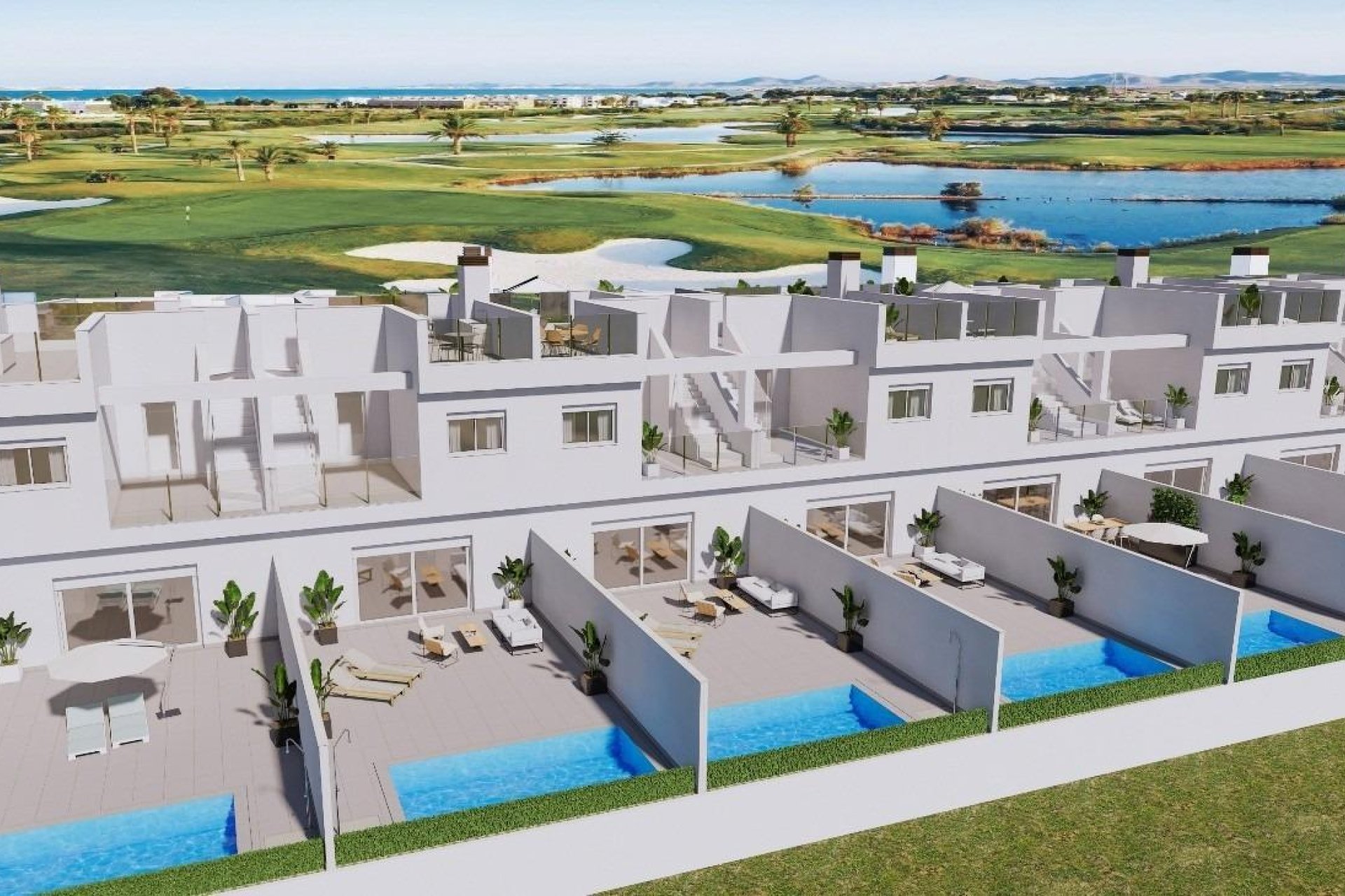 Nieuwbouw - Townhouse - Los Alcázares - Serena Golf
