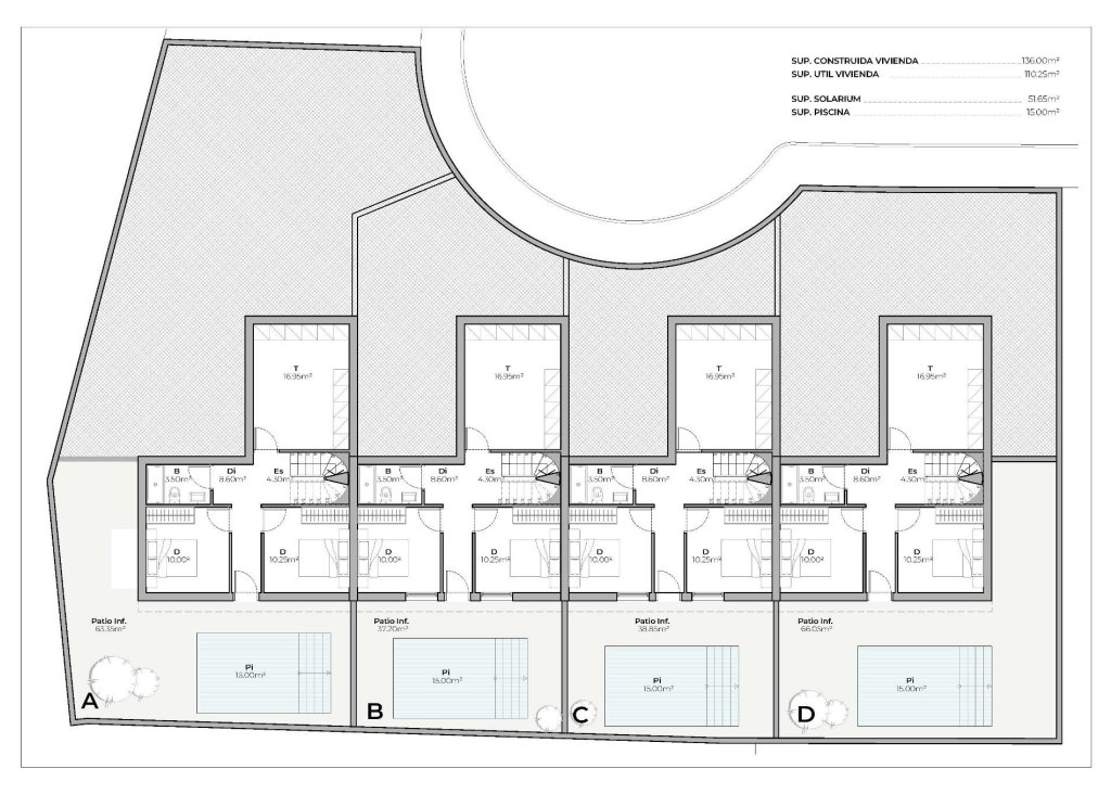 Nieuwbouw - Townhouse - Mazarron - Country Club