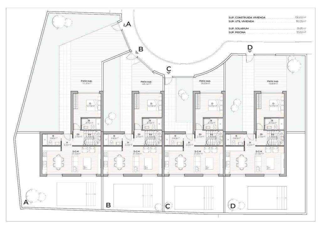 Nieuwbouw - Townhouse - Mazarron - Country Club