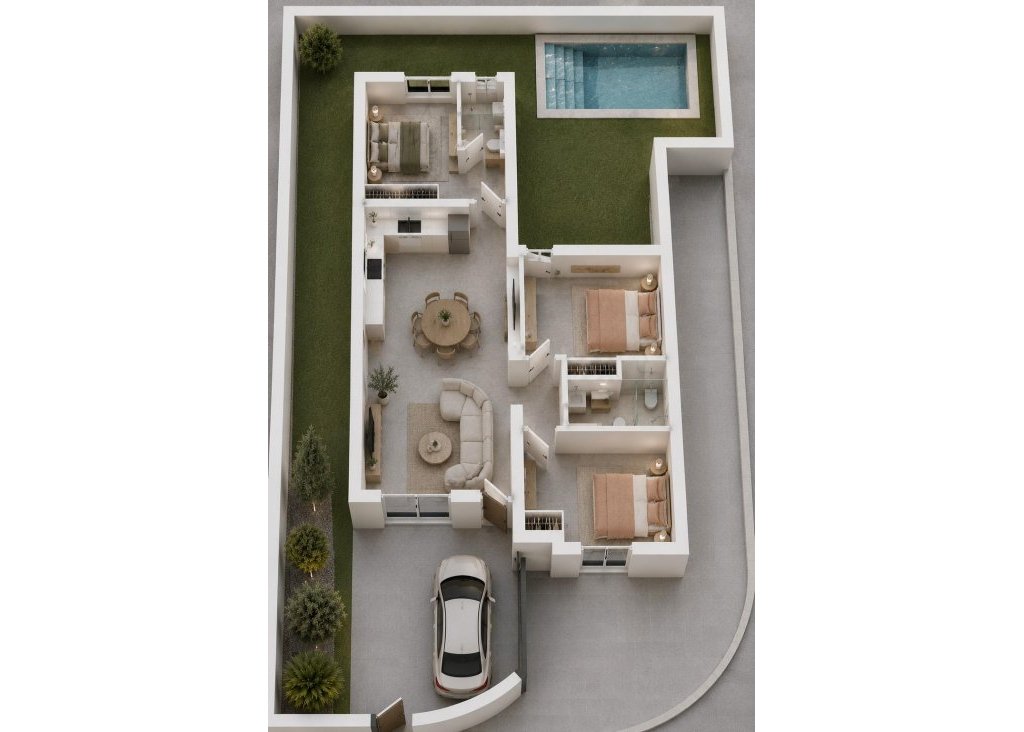 Nieuwbouw - Townhouse - Mazarron - Country Club