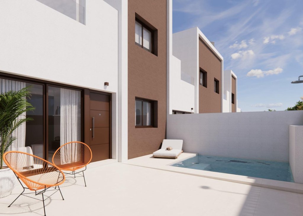 Nieuwbouw - Townhouse - Pilar de la Horadada - Barrio los Segundas
