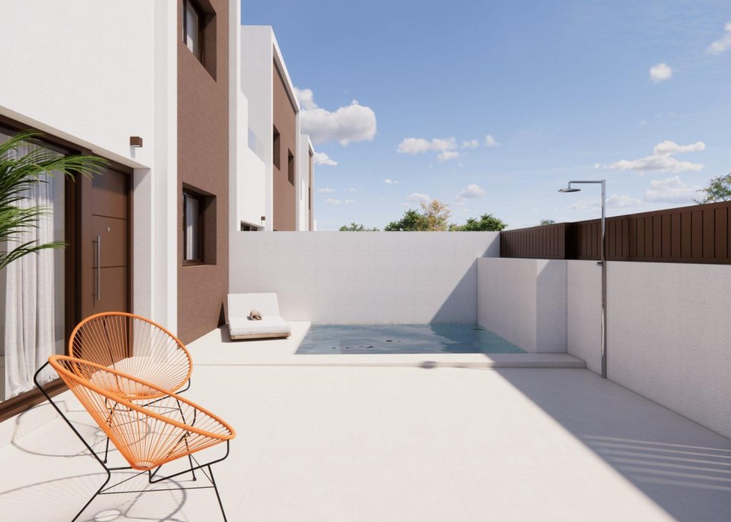 Nieuwbouw - Townhouse - Pilar de la Horadada - Barrio los Segundas