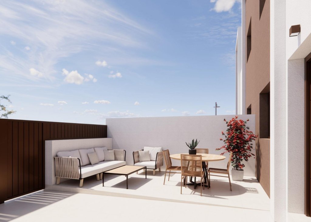 Nieuwbouw - Townhouse - Pilar de la Horadada - Barrio los Segundas